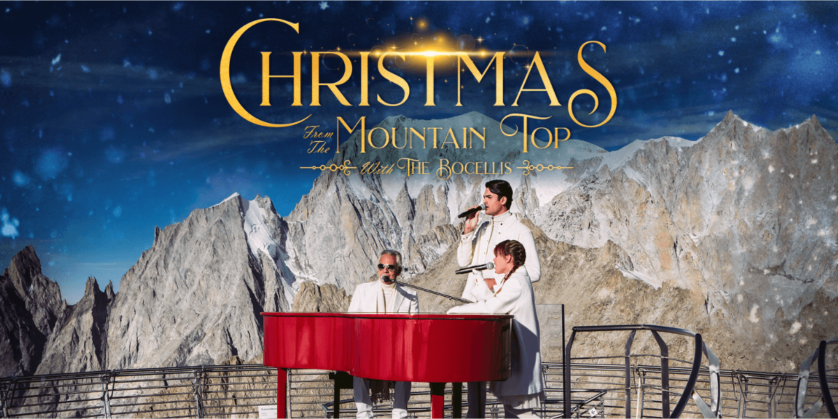 Christmas from the Mountain Top with the Bocellis