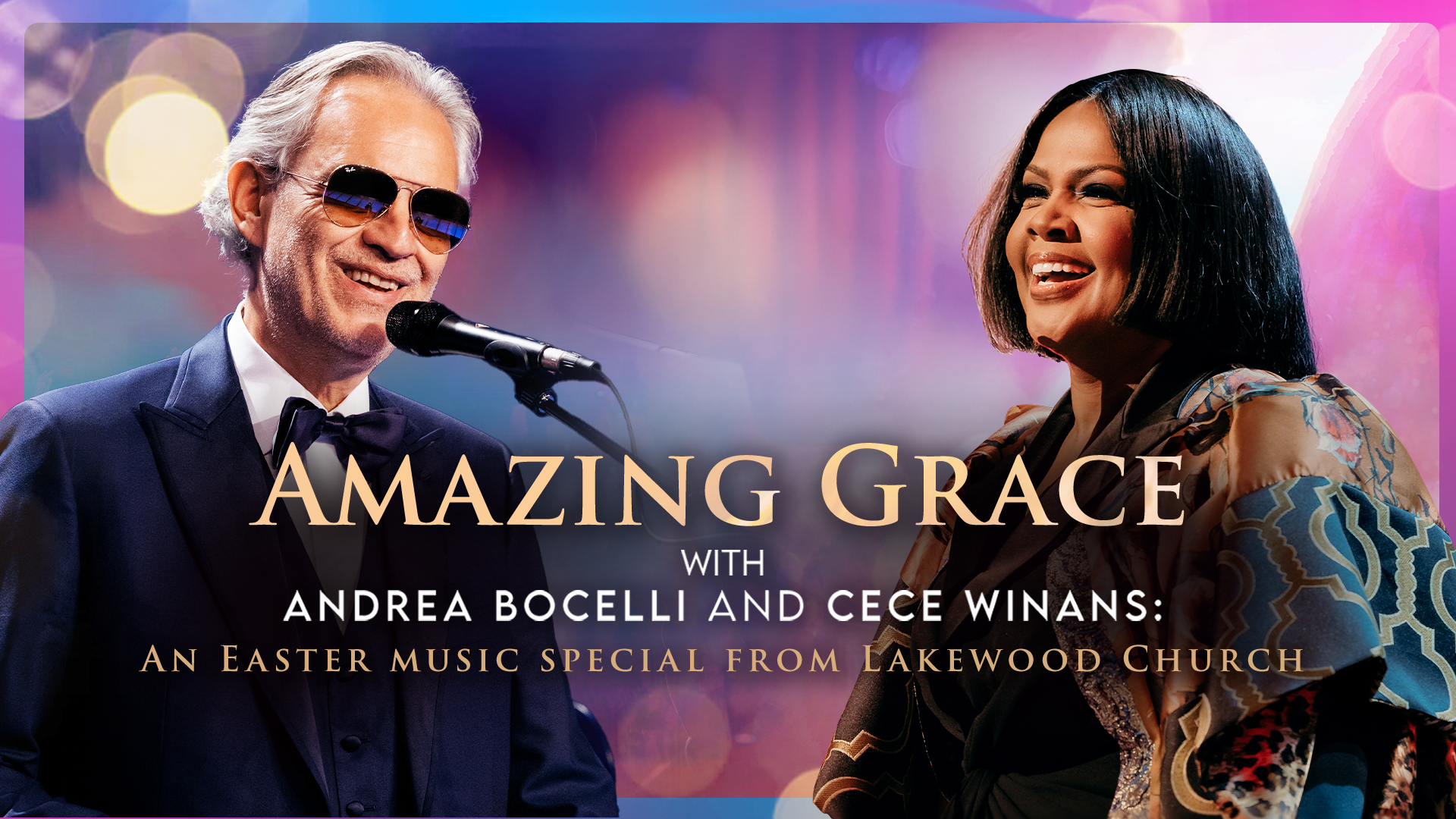 From Lakewood Church in Houston, Texas, Andrea Bocelli delivered a beautiful night of praise and worship selections.